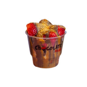 Cookie Butter Knafeh Strawberry Cup