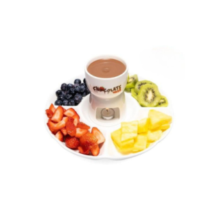Fruit and Dip Plate ( Includes Fondue Set )