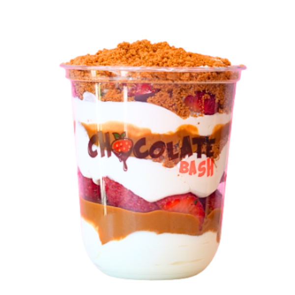 Cookie Butter- Fresas con Crema