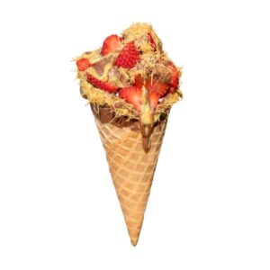 Dubai Strawberry Cone